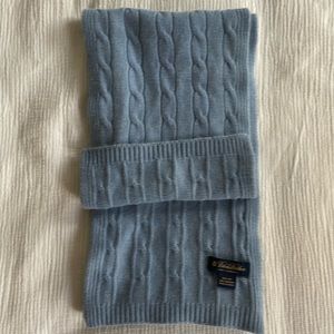 Brooks Brothers Cashmere scarf and matching hat